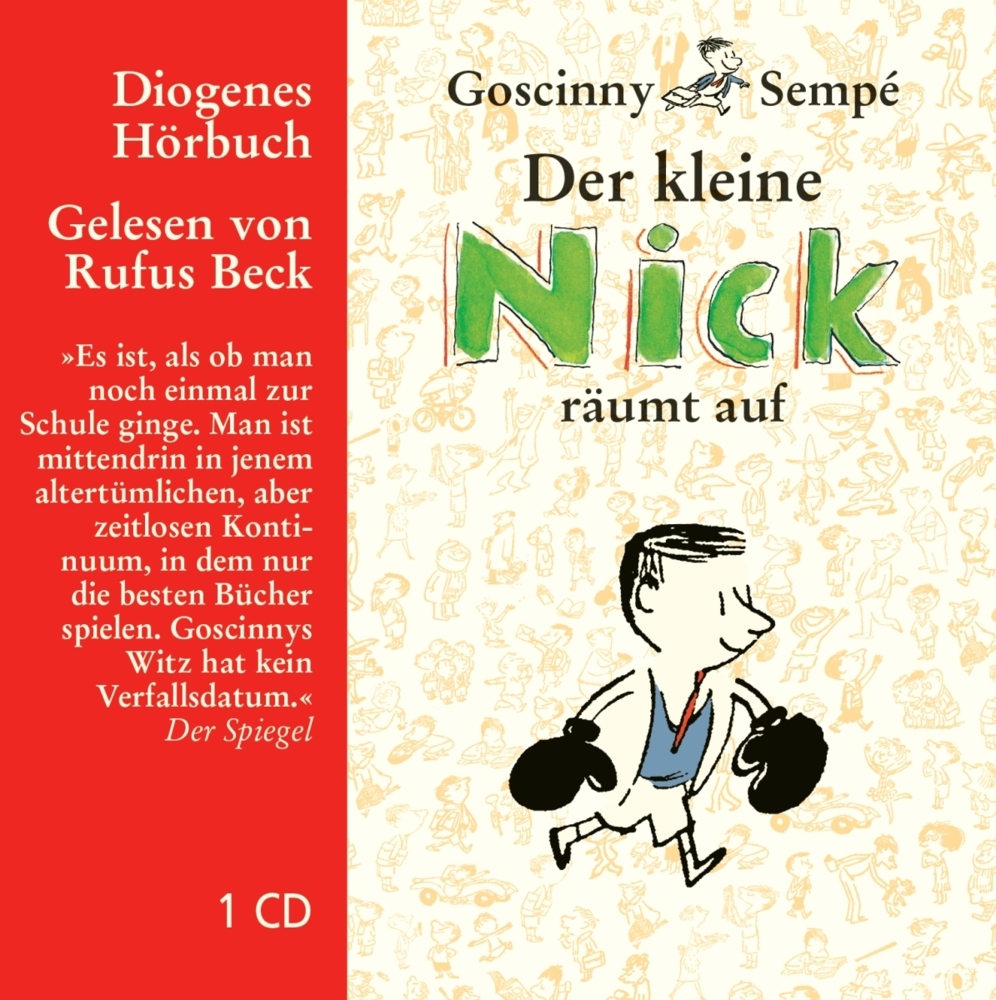 Der kleine Nick räumt auf, 1 Audio-CD main product photo