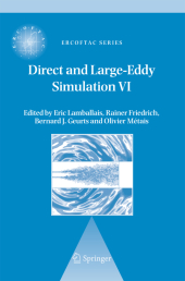 Direct and Large-Eddy Simulation VI. Vol.6