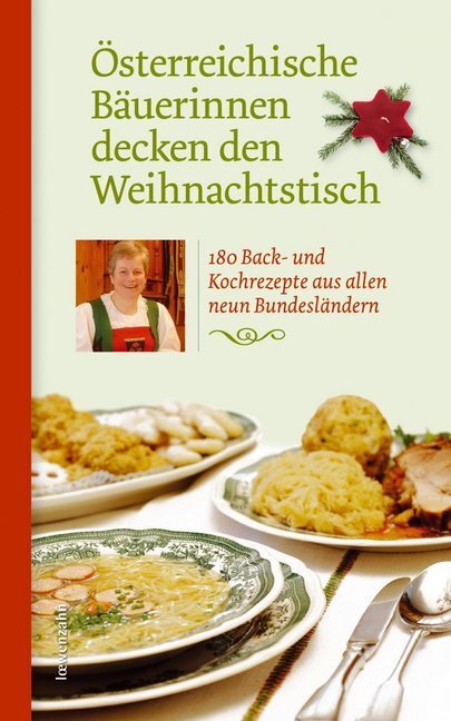 Österreichische Bäuerinnen decken den Weihnachtstisch main product photo