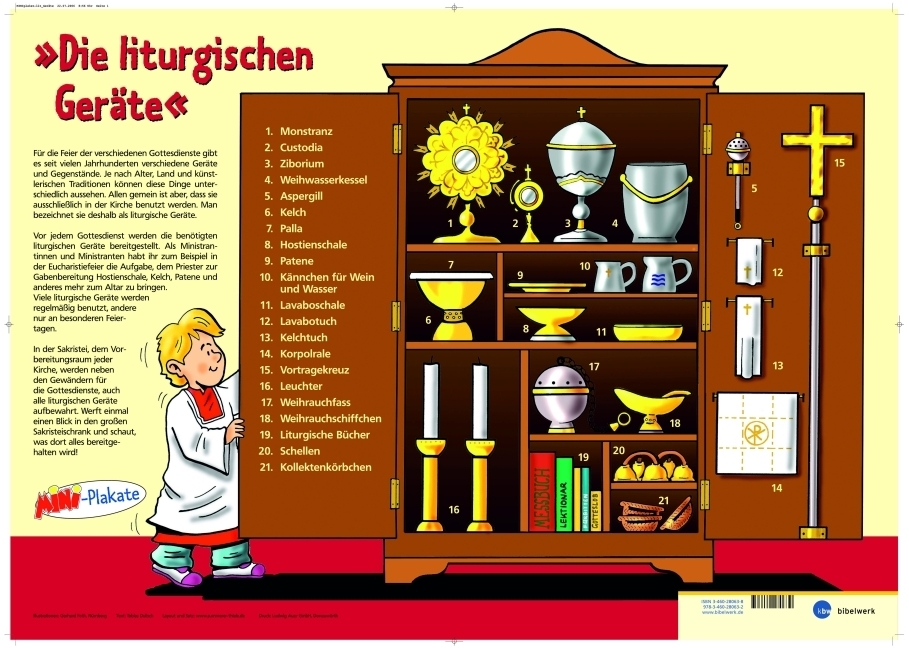 Liturgische Geräte, Mini-Plakat main product photo