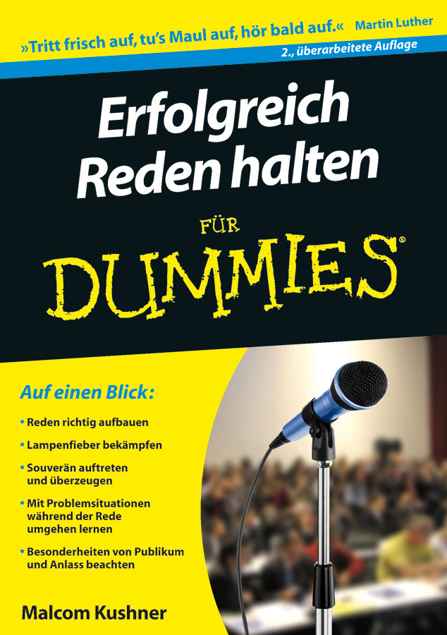 Erfolgreich Reden halten für Dummies main product photo