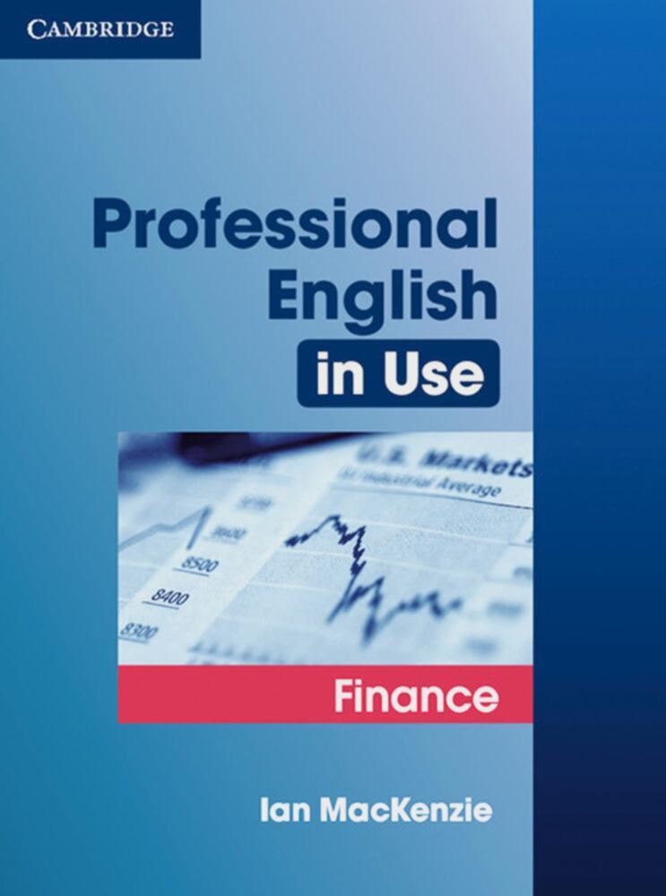 Professional English in Use, Finance main product photo