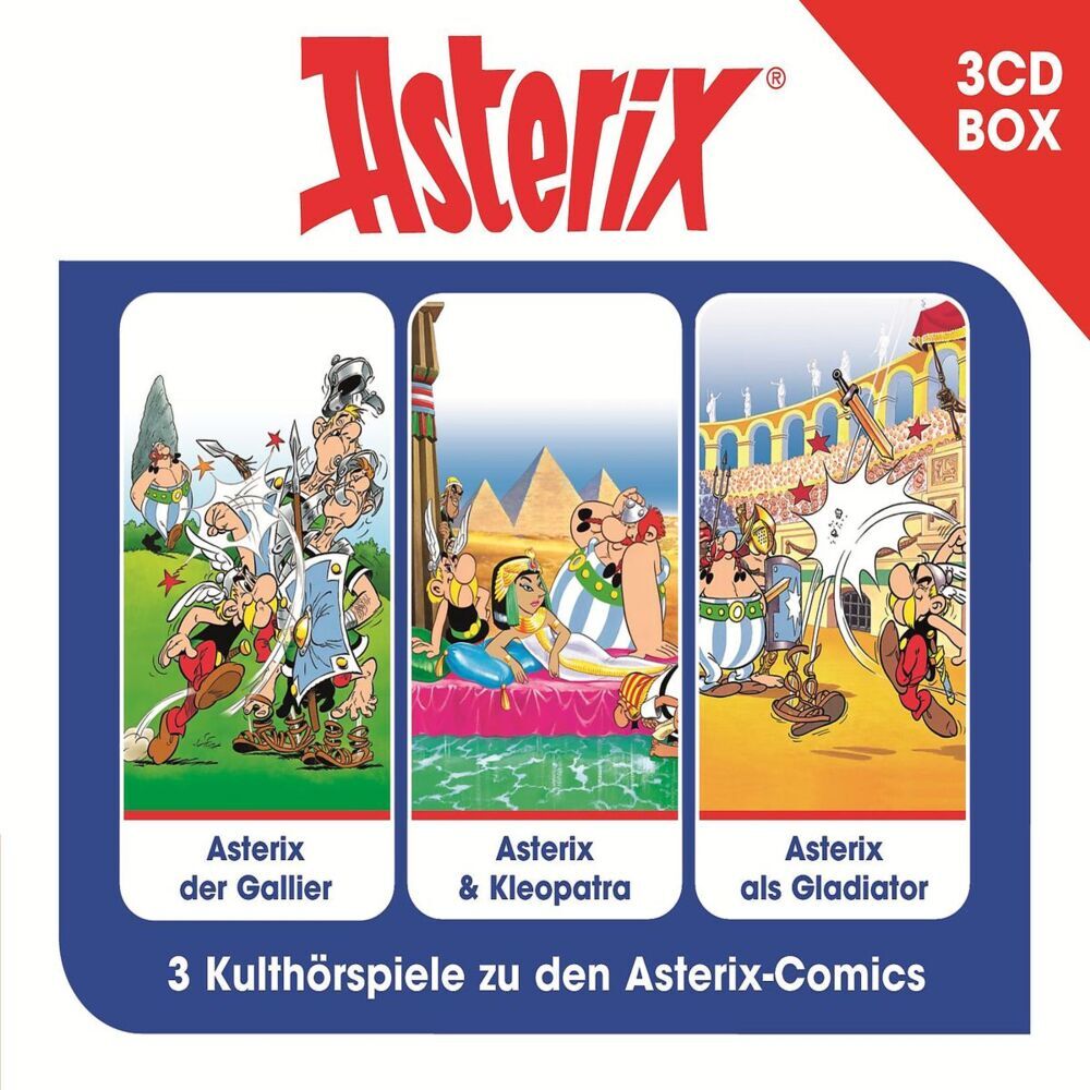 Asterix, Hörspielbox, 3 Audio-CDs main product photo