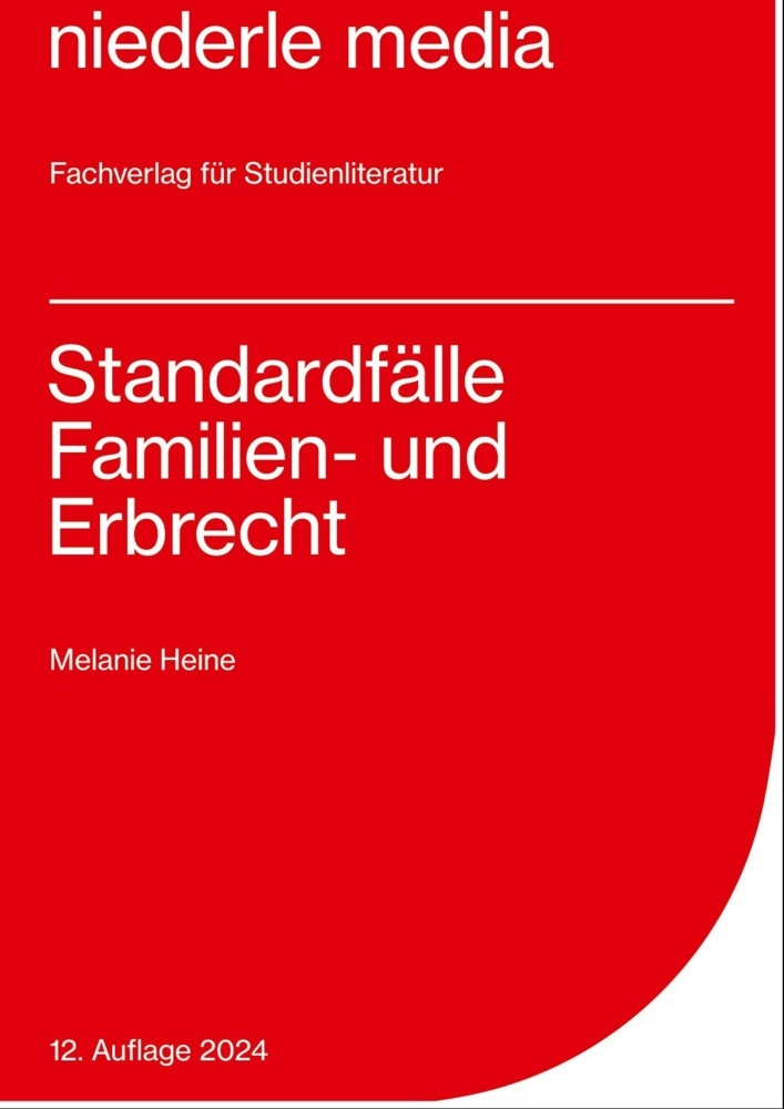 Standardfälle Familien- und Erbrecht - 2024 main product photo