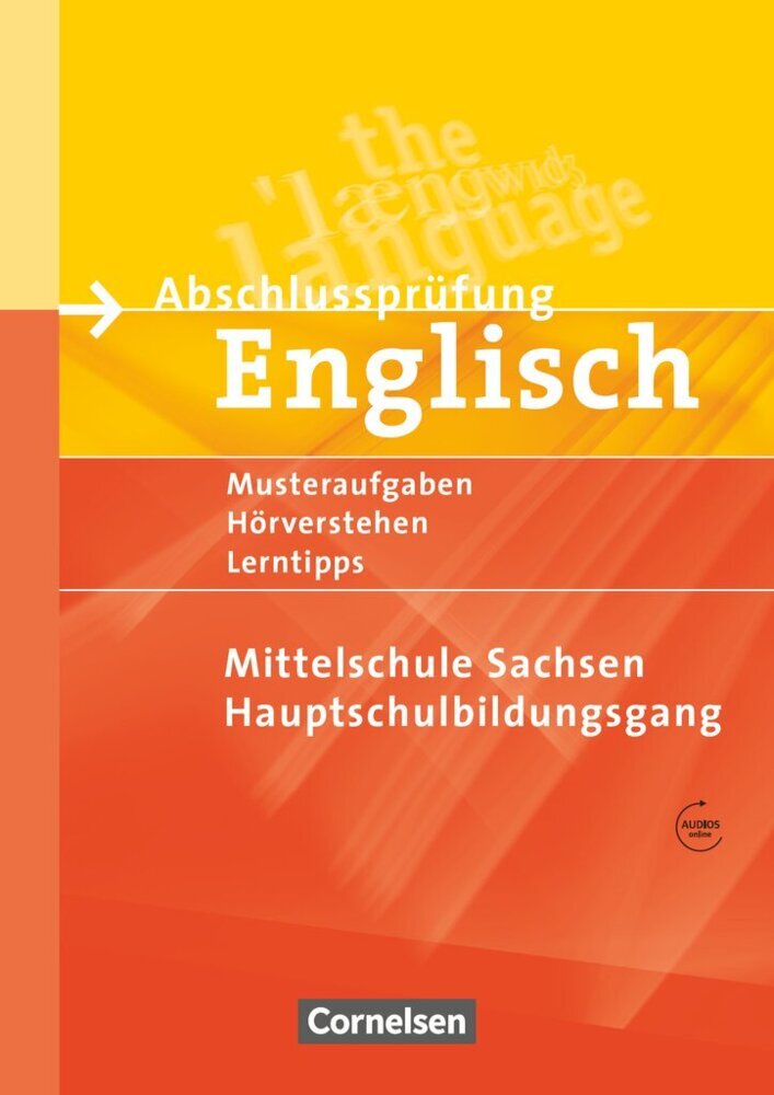 Abschlussprüfung Englisch - Mittelschule Sachsen - 9. Schuljahr main product photo