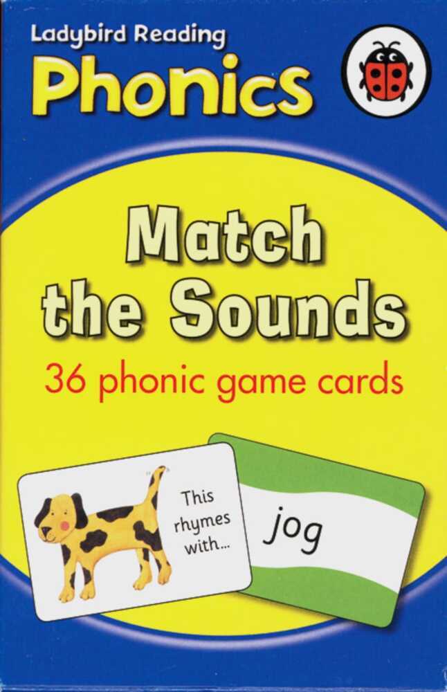 Match the Sounds, 36 Phonic Gamecards main product photo
