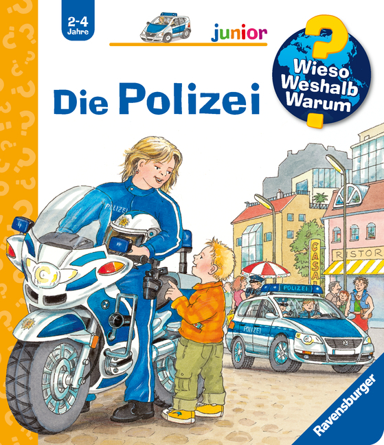 Wieso? Weshalb? Warum? junior, Band 18 - Die Polizei main product photo