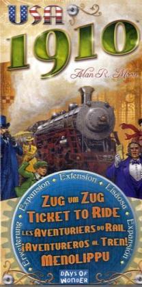 Zug um Zug, USA 1910 (Spiel-Zubehör)