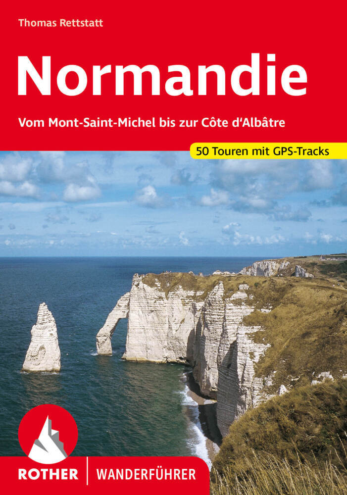 Rother Wanderführer Normandie main product photo