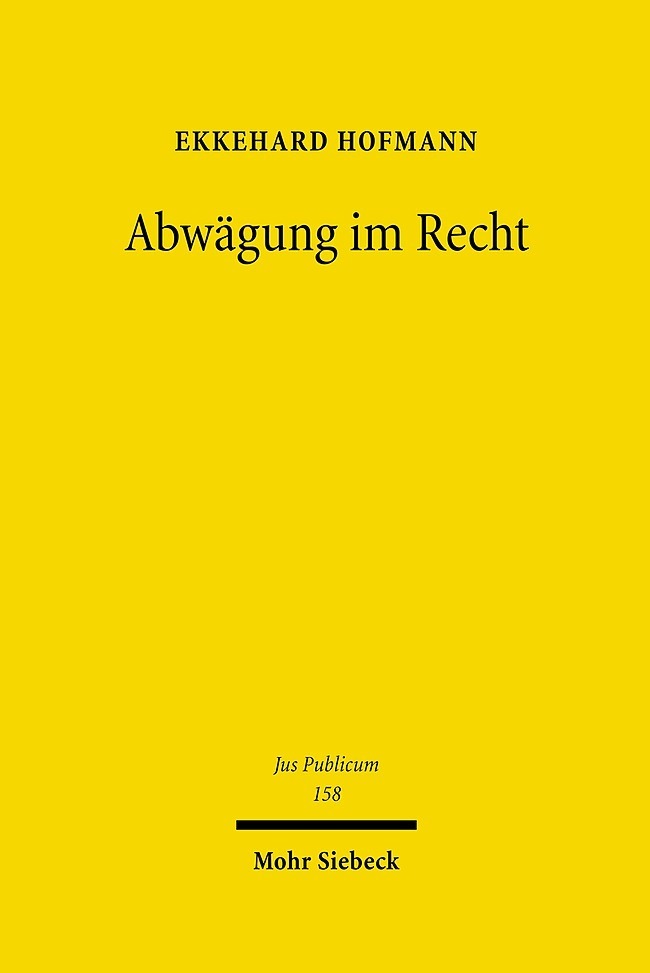 Abwägung im Recht main product photo