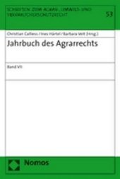 Jahrbuch des Agrarrechts. Bd.7