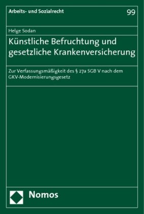 Künstliche Befruchtung und gesetzliche Krankenversicherung