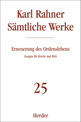 Karl Rahner Sämtliche Werke