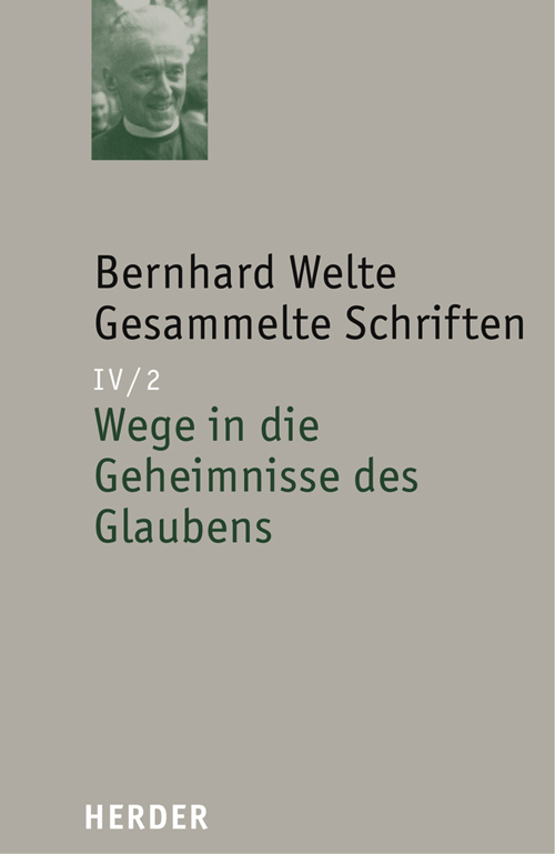 Bernhard Welte Gesammelte Schriften main product photo