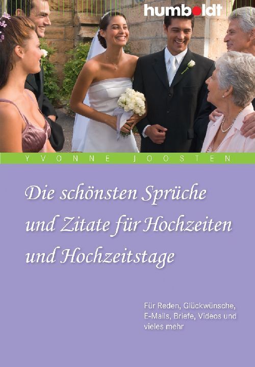 Die schönsten Sprüche und Zitate für Hochzeiten und Hochzeitstage main product photo