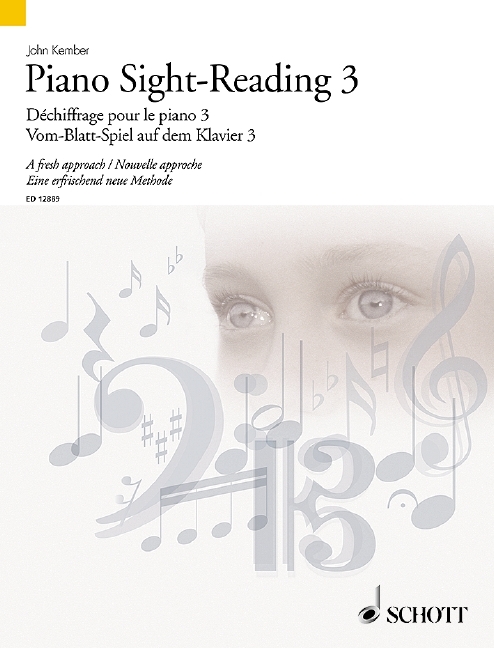 Vom-Blatt-Spiel auf dem Klavier 3. Sight-Reading. Dechiffrage pour le Piano. Tl.3 main product photo