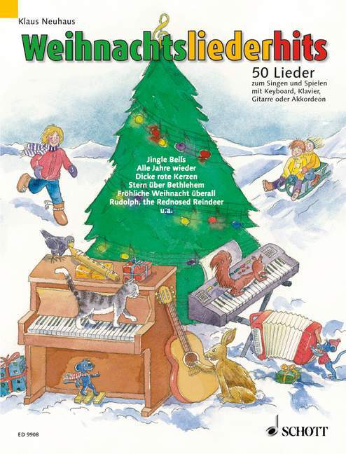 Weihnachtsliederhits, für Klavier, Akkordeon, Keyboard u. Gitarre main product photo