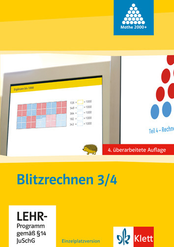 Blitzrechnen 3-4 main product photo