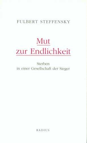 Mut zur Endlichkeit main product photo