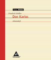 Friedrich von Schiller 'Don Karlos', Arbeitsheft