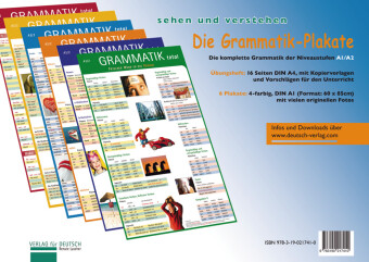 Die Grammatik-Plakate A1/A2, m. 1 Beilage, m. 1 Buch