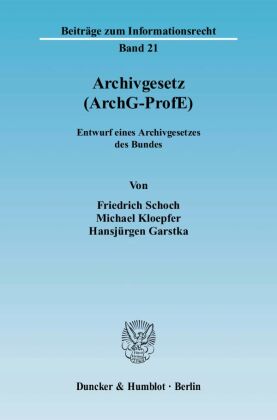 Archivgesetz (ArchG-ProfE)