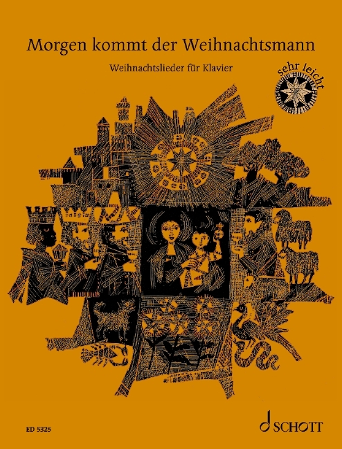 Morgen kommt der Weihnachtsmann, für Klavier main product photo