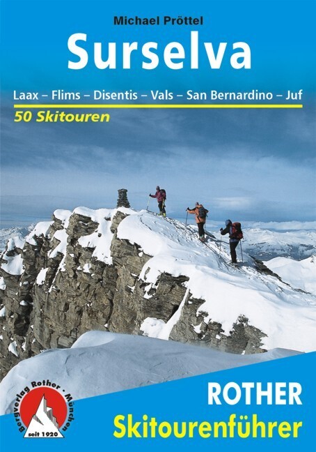 Rother Skitourenführer Surselva main product photo