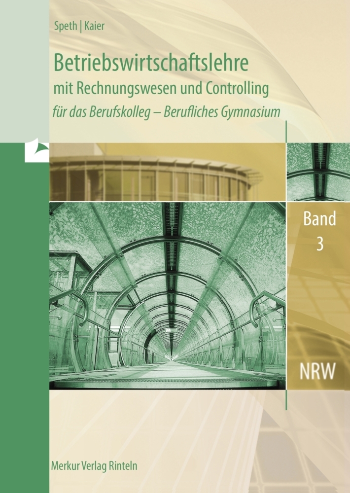 Betriebswirtschaftslehre mit Rechnungswesen und Controlling. Bd.3 main product photo