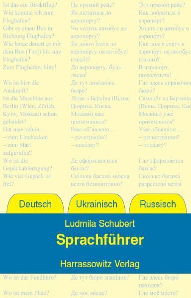 Sprachführer Deutsch - Ukrainisch - Russisch main product photo