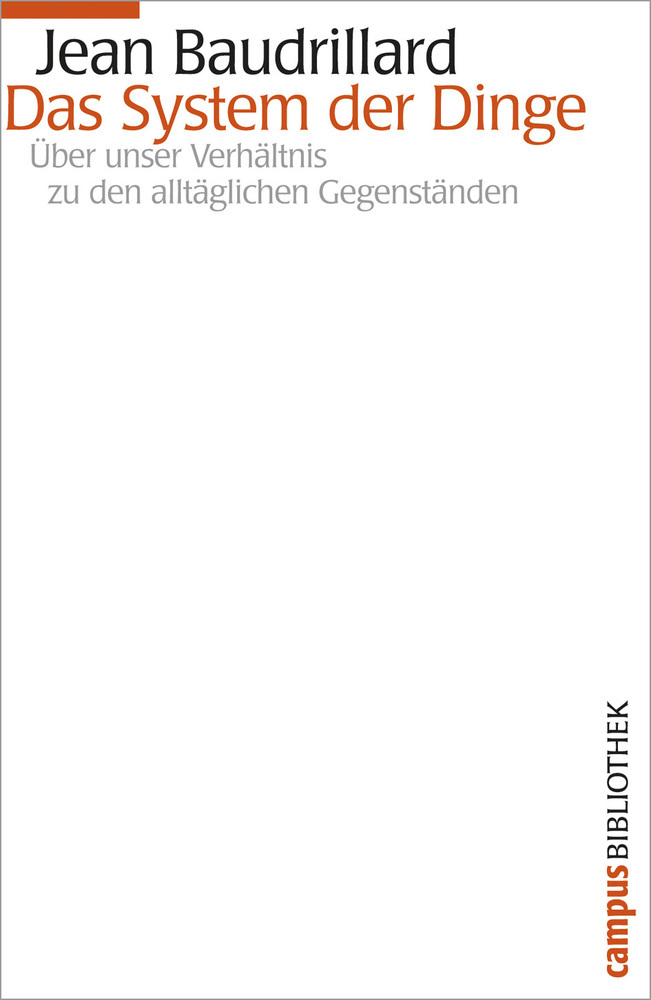 Das System der Dinge main product photo