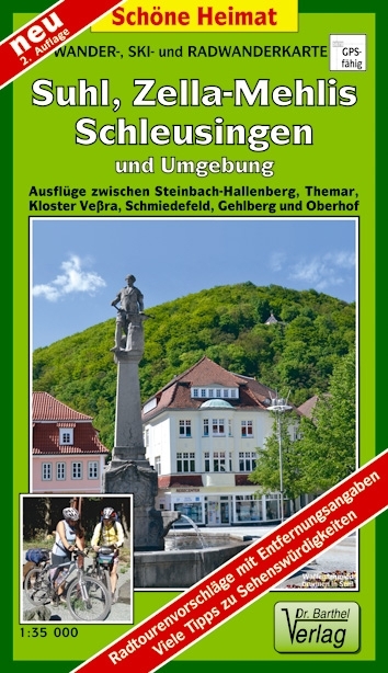 Doktor Barthel Karte Suhl, Zella-Mehlis und Umgebung main product photo
