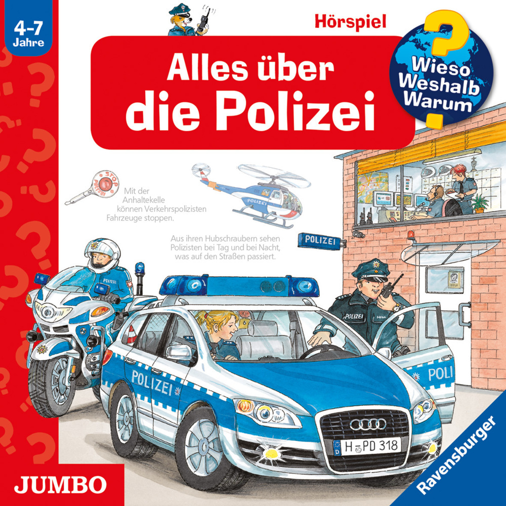 Alles über die Polizei, Audio-CD main product photo