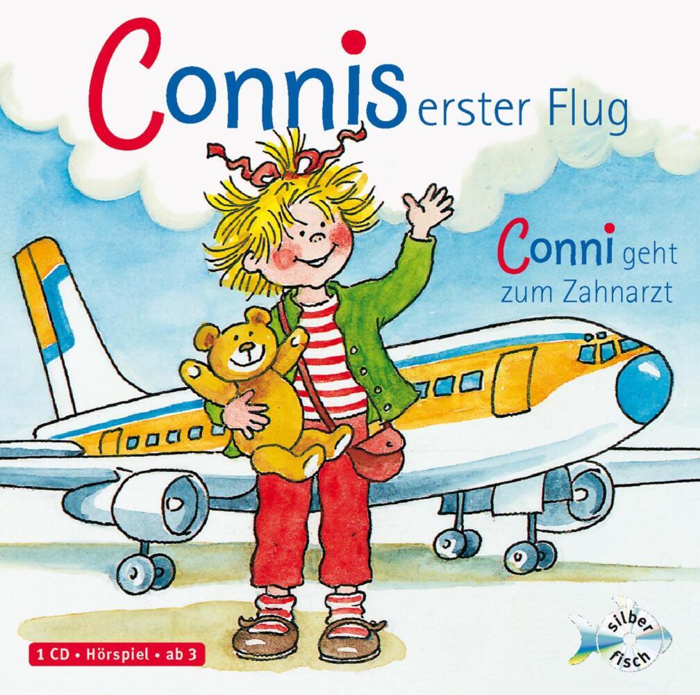 Connis erster Flug / Conni geht zum Zahnarzt, 1 Audio-CD main product photo