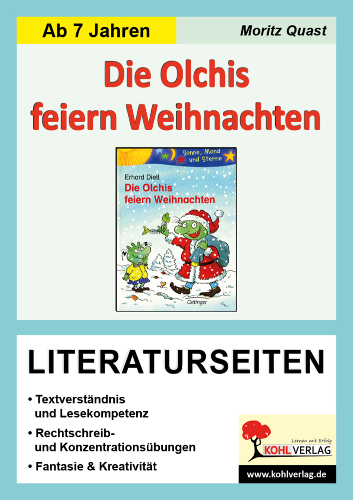 Erhard Dietl 'Die Olchis feiern Weihnachten', Literaturseiten main product photo