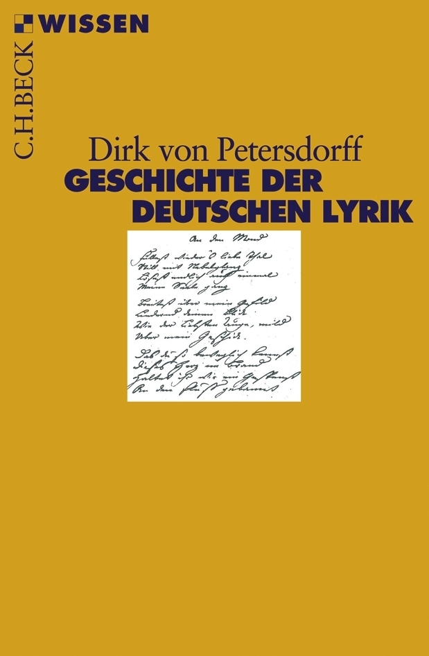 Geschichte der deutschen Lyrik main product photo