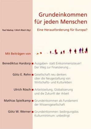 Grundeinkommen für jeden Menschen