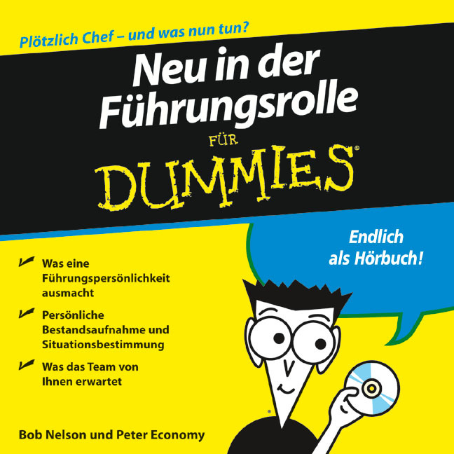 Neu in der Führungsrolle für Dummies, Audio-CD main product photo
