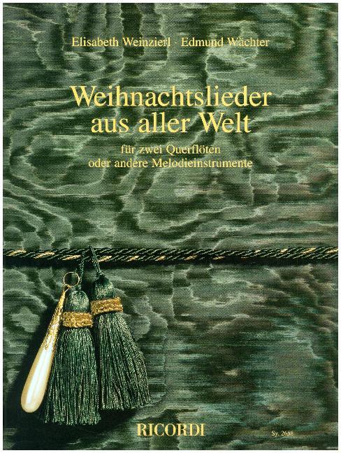 Weihnachtslieder aus aller Welt, für 2 Querflöten main product photo