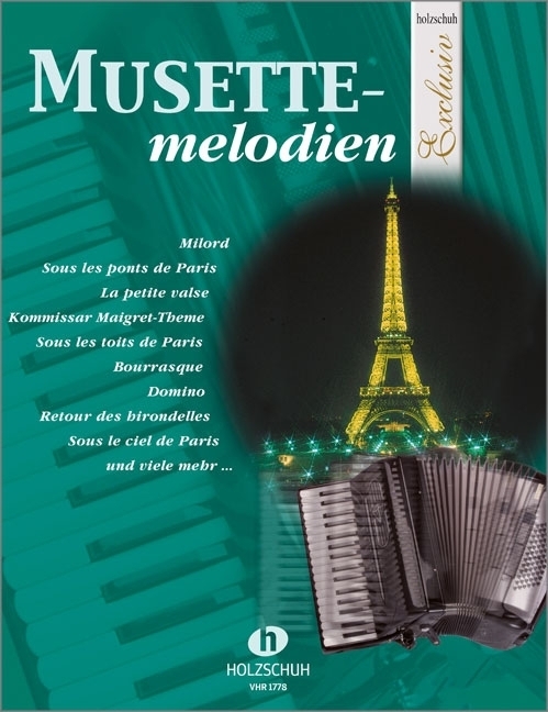 Musettemelodien, für Akkordeon main product photo