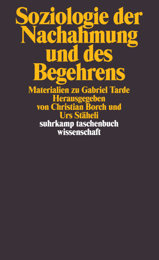 Soziologie der Nachahmung und des Begehrens main product photo