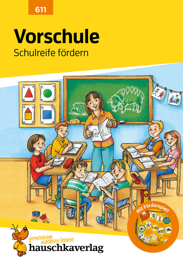 Vorschule Übungsheft ab 5 Jahre für Junge und Mädchen - Schulreife fördern main product photo