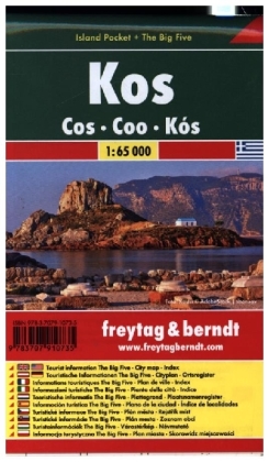 Kos, Autokarte 1:65.000, Island Pocket + The Big Five