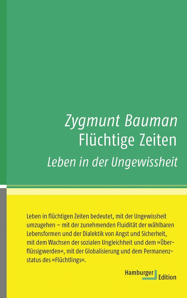 Flüchtige Zeiten main product photo