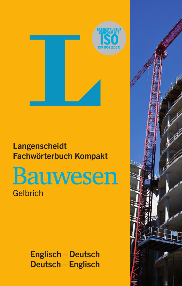 Langenscheidt Fachwörterbuch Kompakt Bauwesen Englisch main product photo