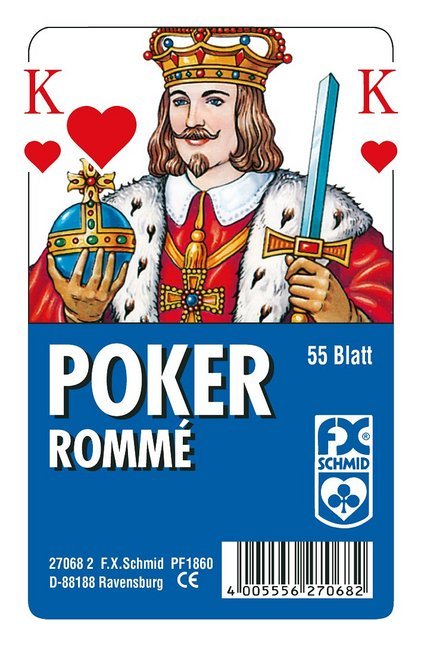 Poker / Rommé, Französisches Bild (Spielkarten) main product photo