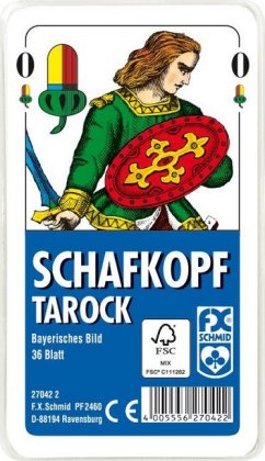 Schafkopf / Tarock, Bayerisches Bild (Spielkarten)