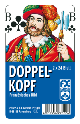 Doppelkopf, frz. Bild 27022