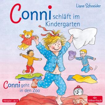Conni schläft im Kindergarten / Conni geht in den Zoo, 1 Audio-CD