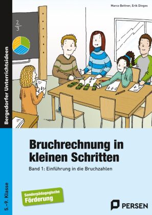 Bruchrechnung in kleinen Schritten. Bd.1